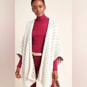 ANTHROPOLOGIE AKEMI+ KIN AURORA EYELASH KIMONO SWEATER * NWT* ONE SIZE